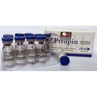 Гормон роста ZPtropin Соматропин 10 флаконов 100IU (333 мкг/IU) - Тараз