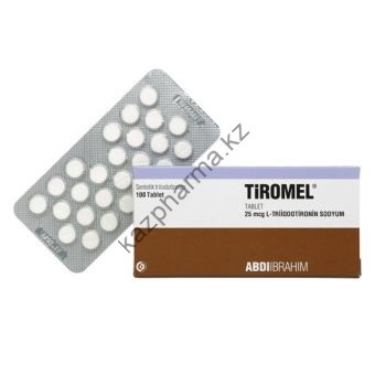 Лиотиронин Tiromel 1 таблетка 25мкг (100 таблеток) Тараз