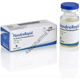 Нандролон фенилпропионат NandroRapid (Дураболин) Alpha Pharma балон 10 мл (100 мг/1 мл) - Тараз