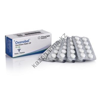 Oxanabol (Оксандролон, Анавар) Alpha Pharma 50 таблеток (1таб 10 мг) - Тараз