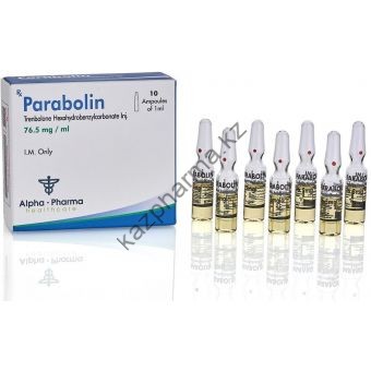 Parabolin (Тренболон) Alpha Pharma 5 ампул по 1.5мл (1амп 76.5 мг) - Тараз