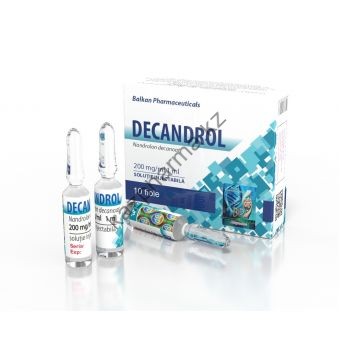 Nandrolone Decanoate (Дека, Нандролон Деканоат) Balkan 10 ампул по 1мл (1амп 200 мг) - Тараз