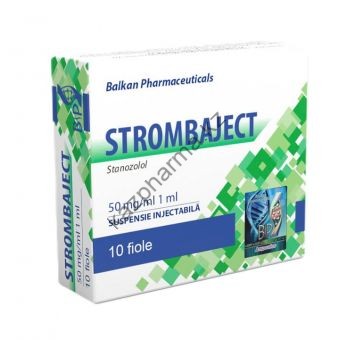 Станозолол, Винстрол Balkan Strombaject aqua 10 ампул по 1мл (1амп 50 мг) - Тараз
