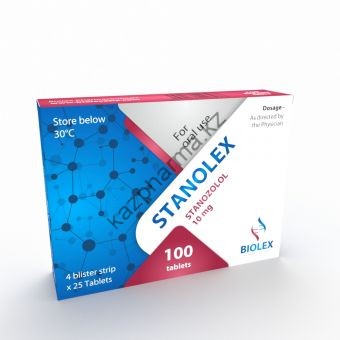Станозолол Biolex 100 таблеток (1таб 10мг) - Тараз