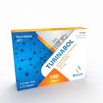 Туринабол Biolex 100 таблеток (1таб 10 мг) - Тараз