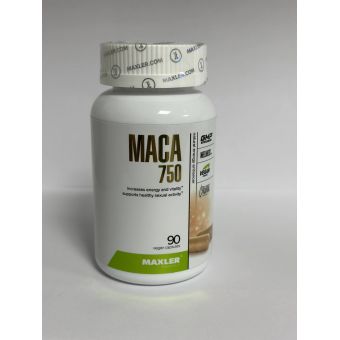 Бустер тестостерона Maxler MACA 750 90 капсул по 750 мг Тараз