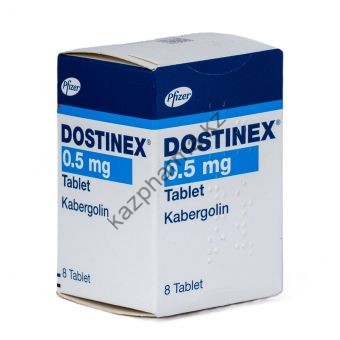 Каберголин Dostinex 8 таблеток (1 таб 0.5 мг)  Тараз