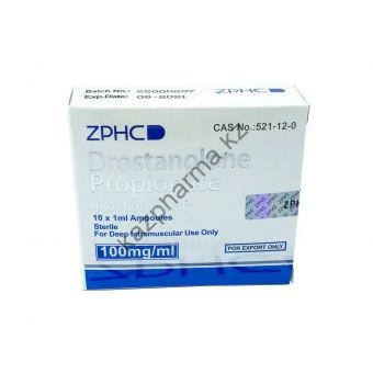 Мастерон ZPHC (Drostanolone Propionate) 10 ампул по 1мл (1амп 100 мг) - Тараз