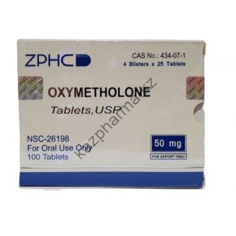 Оксиметолон ZPHC (Oxymetholone)  50 таблеток (1таб 50 мг) - Тараз