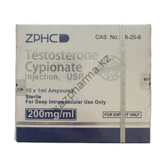 Тестостерон ципионат ZPHC (Testosterone Cypionate) 10 ампул по 1мл (1амп 250 мг) - Тараз