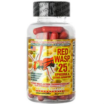 Жиросжигатель Cloma Pharma Red Wasp 25 (75 капсул) - Тараз